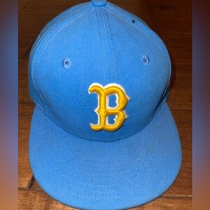 New Era 59Fifty NCAA UCLA Bruins Blue Gold Fitted Hat Size 6 7/8